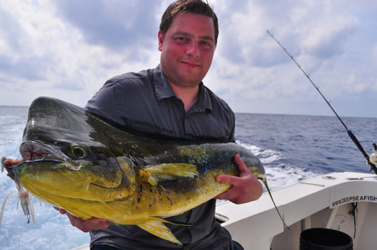 Mahi mahi fishing cancun